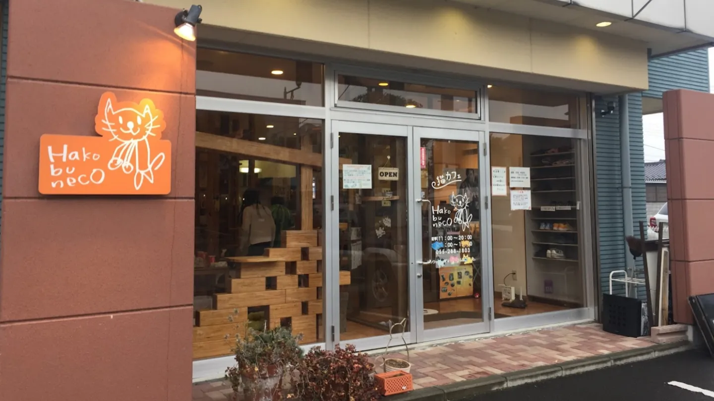 猫カフェHakobuneko甲府昭和店店舗の写真